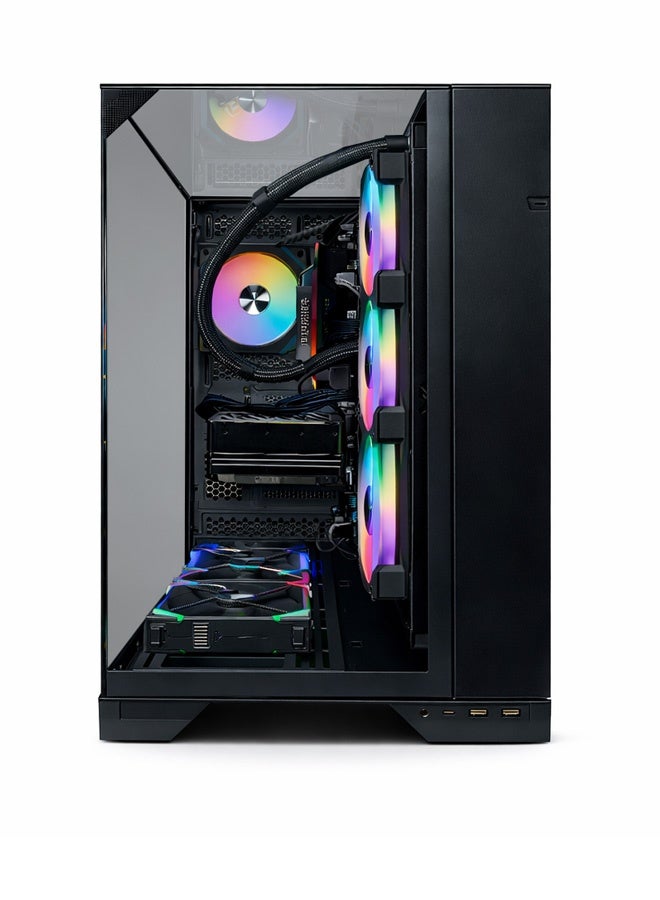 Game Sekret Spectre Gaming PC - Intel Core i9-14900K | GeForce RTX 5080 16GB | 32GB DDR5 RAM-1TB NVMe SSD | 360mm w/LCD Liquid Cooler-Z790 MB-1000W Platinum PSU | WiFi-Bluetooth-Windows 11 Pro | Game Sekret Desktop Computer | 1 Year Warranty black - Image 3